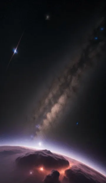 [LINE着せ替え] 宇宙 DWPxの画像1