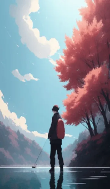 [LINE着せ替え] ゆっくり釣り dQIyの画像1