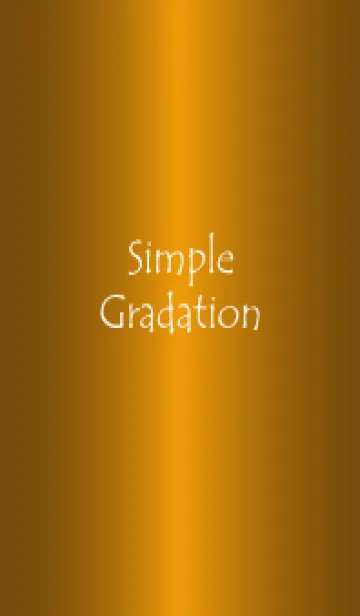 [LINE着せ替え] Simple Gradation -GlossyYellow 11-の画像1