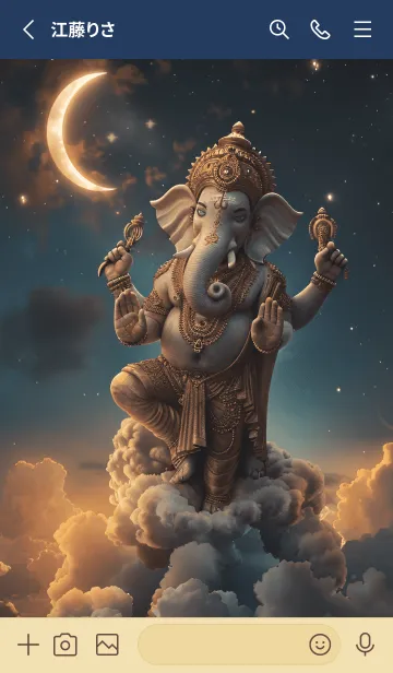 [LINE着せ替え] Ganesha, wealth, prosperity(JP)の画像2