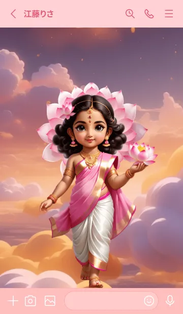 [LINE着せ替え] Love Lakshmi for successful Theme (JP)の画像2