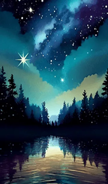 穏やかな夜景の着せかえ/890の着せ替えメイン画像