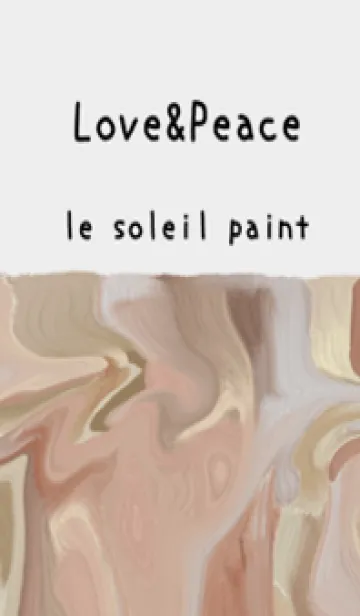 [LINE着せ替え] 油絵アート【le soleil paint 696】の画像1