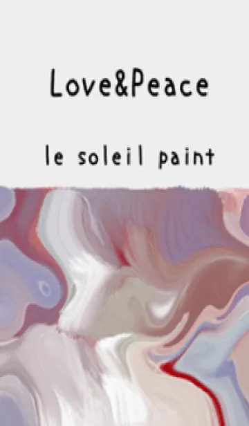 [LINE着せ替え] 油絵アート【le soleil paint 697】の画像1