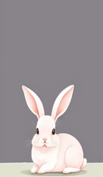 可愛いウサギ hnlNのLINE着せ替え