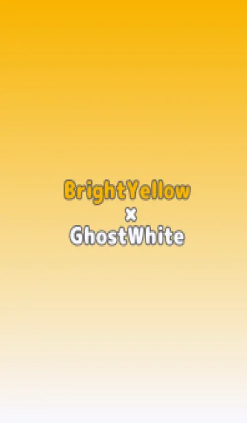 [LINE着せ替え] 山吹色★ゴーストスモーク.TKCの画像1