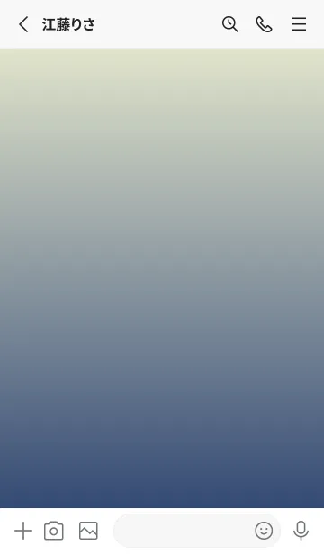 [LINE着せ替え] パステルイエロー★紺色.TKCの画像2