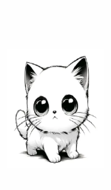 [LINE着せ替え] 綿猫の天使の画像1