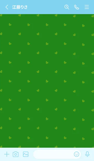 [LINE着せ替え] シンプル ミニ ハート -53の画像2