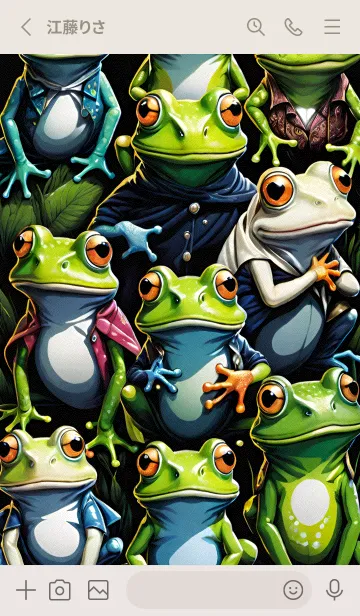 [LINE着せ替え] かわいい日 bGjBfの画像2