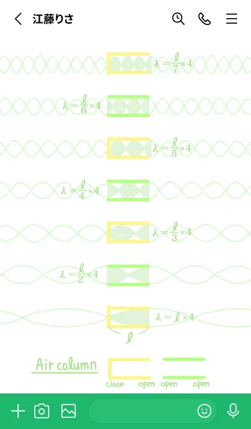 [LINE着せ替え] 物理学 波動編の画像2