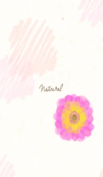 [LINE着せ替え] 水彩 1輪の花17の画像1