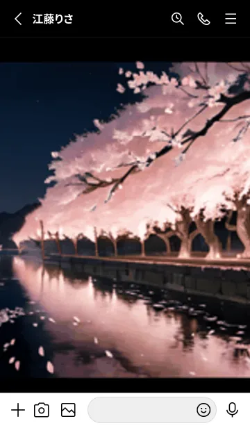 [LINE着せ替え] 桜花爛漫 #CTHK128。の画像2