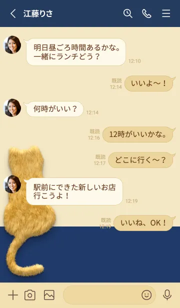 [LINE着せ替え] I am a Cat Fur 21の画像3