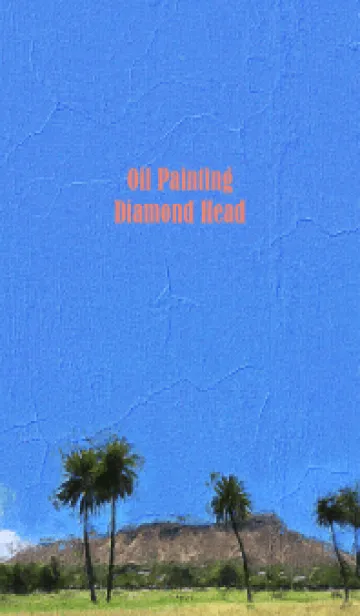 [LINE着せ替え] Oil Painting Diamond Head 19の画像1