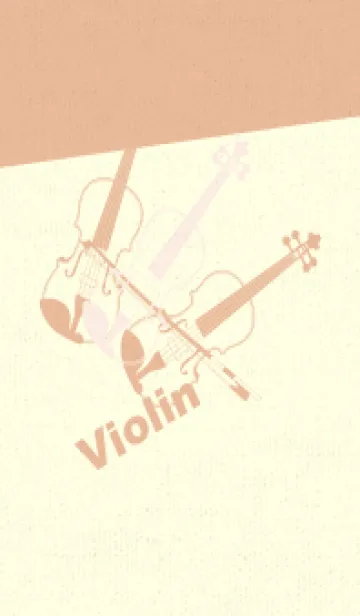 [LINE着せ替え] Violin 3カラー ディープベビーピンクの画像1