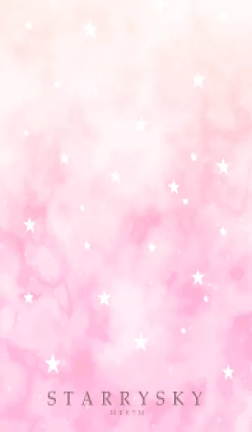 [LINE着せ替え] STARRY SKY -PINK WHITE- 20の画像1