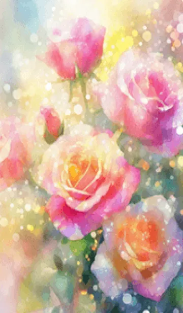 [LINE着せ替え] 薔薇(バラ)の花の着せかえ(R2809)の画像1