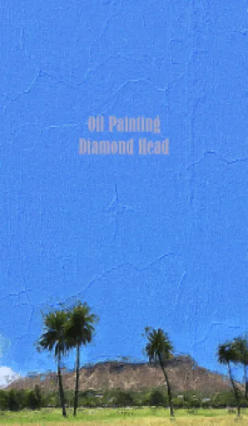 [LINE着せ替え] Oil Painting Diamond Head 20の画像1