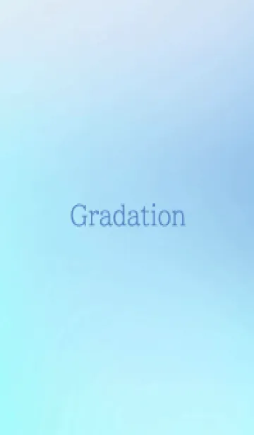 [LINE着せ替え] gradation-BLUE&WHITE-29の画像1