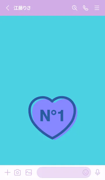 [LINE着せ替え] NO.1 ハート 18の画像2