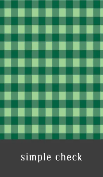 [LINE着せ替え] シンプル チェック 92の画像1