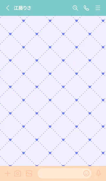 [LINE着せ替え] ハート レース .82の画像2