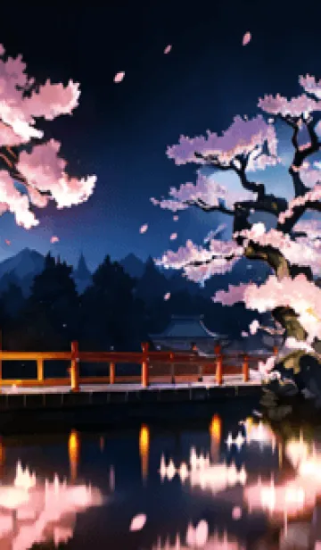 [LINE着せ替え] 桜花爛漫 #CUHH313。の画像1