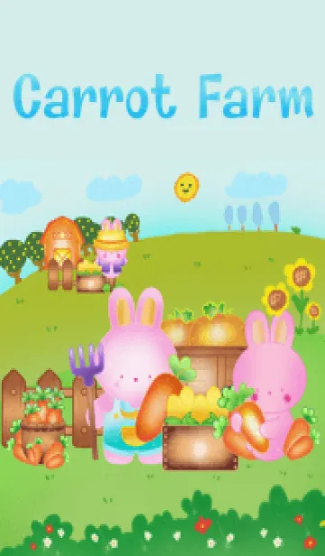 [LINE着せ替え] Carrot farm By tawanの画像1