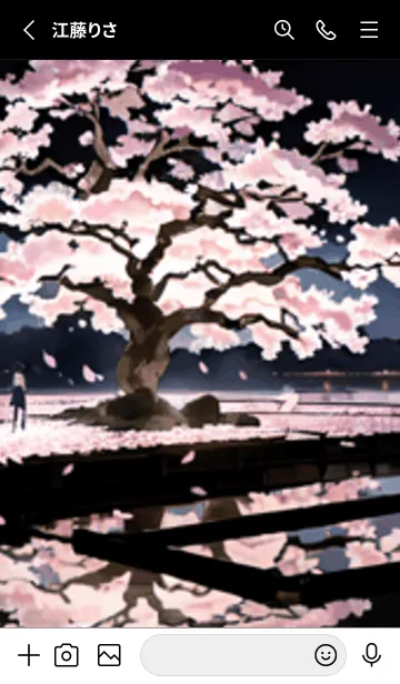 [LINE着せ替え] 桜花爛漫 #CVHH07。の画像2