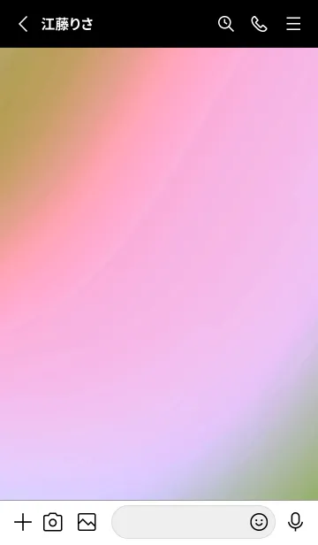 [LINE着せ替え] パステル グラデーション 20の画像2