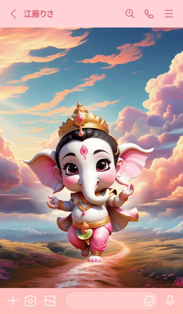 [LINE着せ替え] Ganesha, rich, rich, rich(JP)の画像2