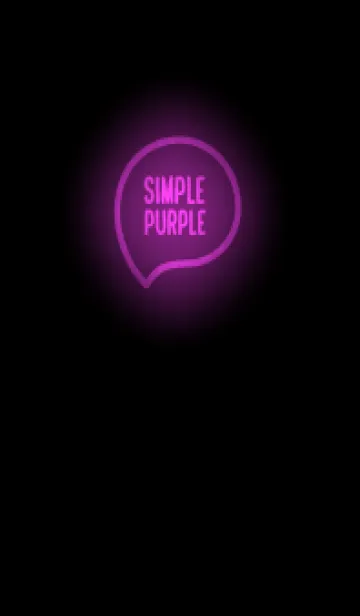 [LINE着せ替え] Purple Neon Theme V7 (JP)の画像1