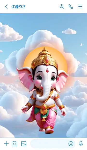 [LINE着せ替え] Ganesha Wealthy and Success  Theme (JP)の画像2
