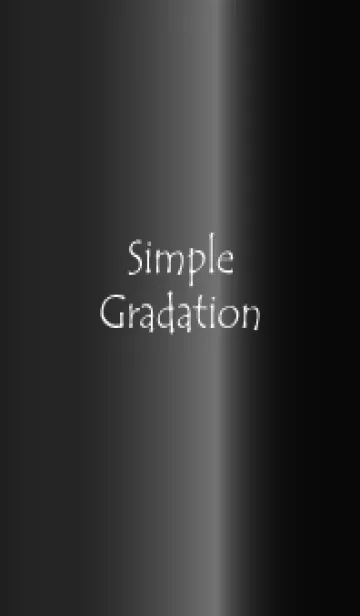 [LINE着せ替え] Simple Gradation -GlossyBlack 17-の画像1