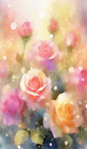 [LINE着せ替え] 薔薇(バラ)の花の着せかえ(R2828)の画像1