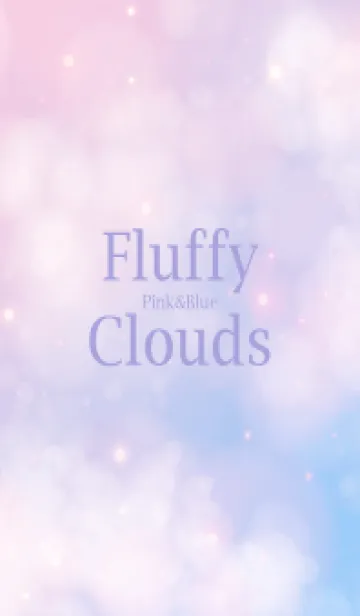Fluffy-Clouds Pink&Blue 7の着せ替えメイン画像