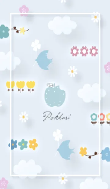 [LINE着せ替え] blue lucky blue bird 14_1の画像1