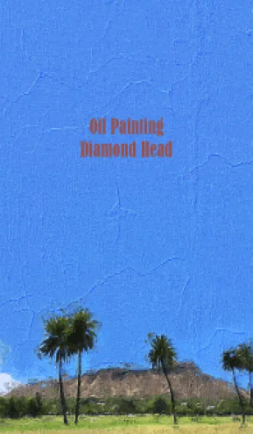 [LINE着せ替え] Oil Painting Diamond Head 21の画像1