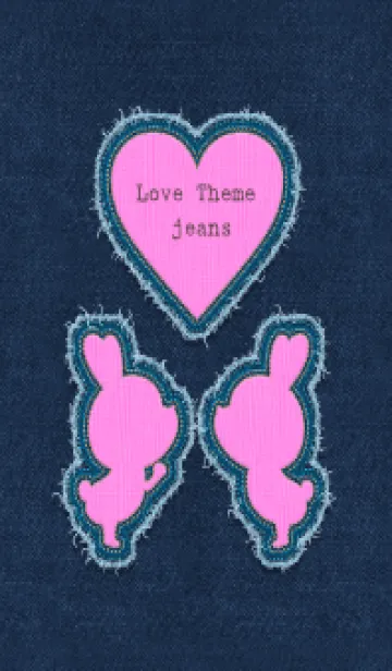 [LINE着せ替え] Love Theme - jeans 21の画像1