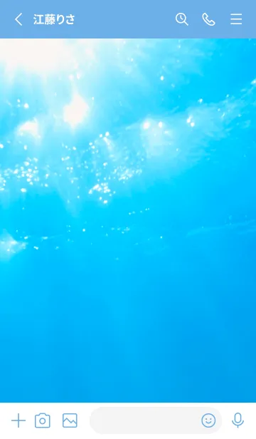 [LINE着せ替え] UnderWater Photo 81の画像2