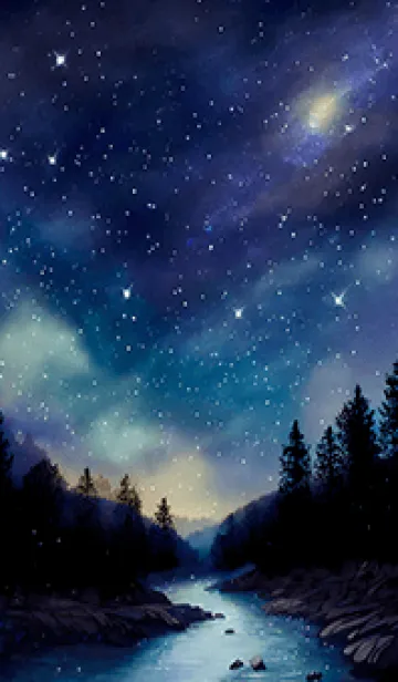 [LINE着せ替え] 穏やかな夜景の着せかえ/917の画像1