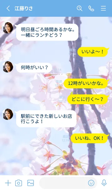 [LINE着せ替え] SakuraPhoto 62 Not AIの画像3