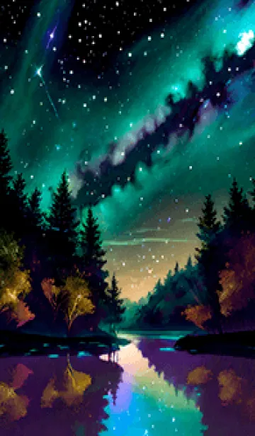 [LINE着せ替え] 穏やかな夜景の着せかえ/918の画像1