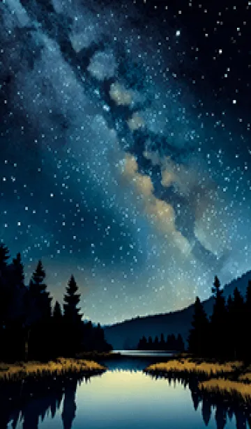 [LINE着せ替え] 穏やかな夜景の着せかえ/923の画像1