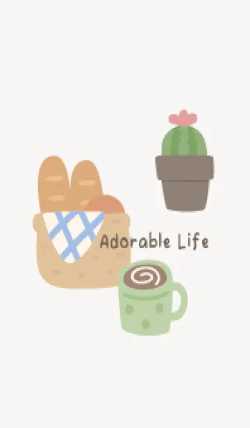 [LINE着せ替え] Adorable Lifeの画像1