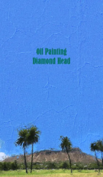 [LINE着せ替え] Oil Painting Diamond Head 22の画像1