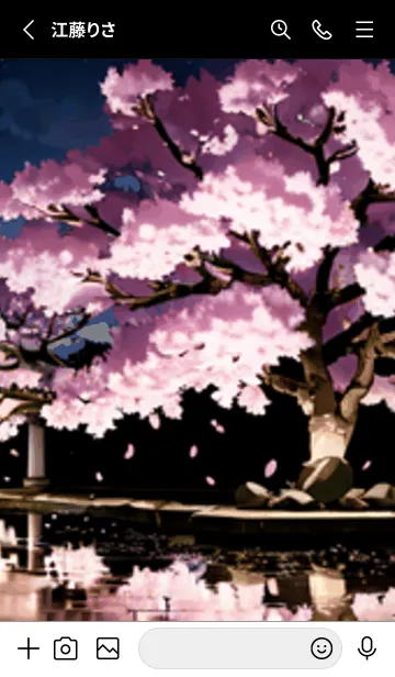 [LINE着せ替え] 桜花爛漫 #CVHH010。の画像2