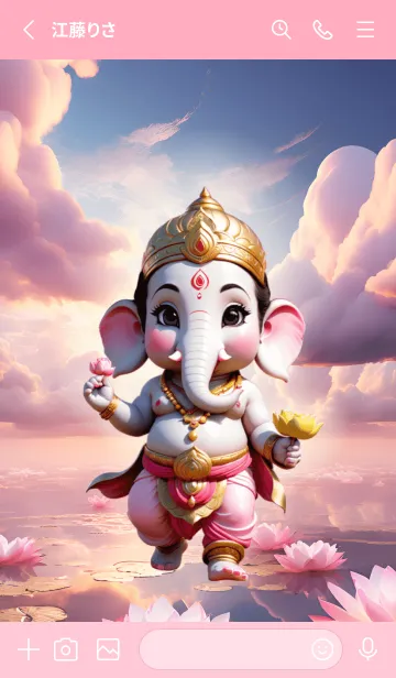 [LINE着せ替え] Ganesha, wealth, prosperity,(JP)の画像2