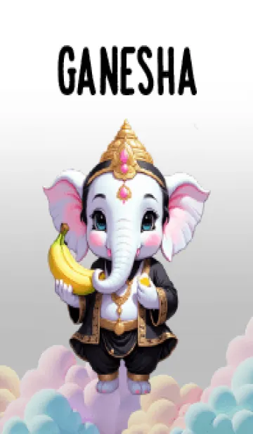 [LINE着せ替え] Black Ganesha for rich Theme (JP)の画像1